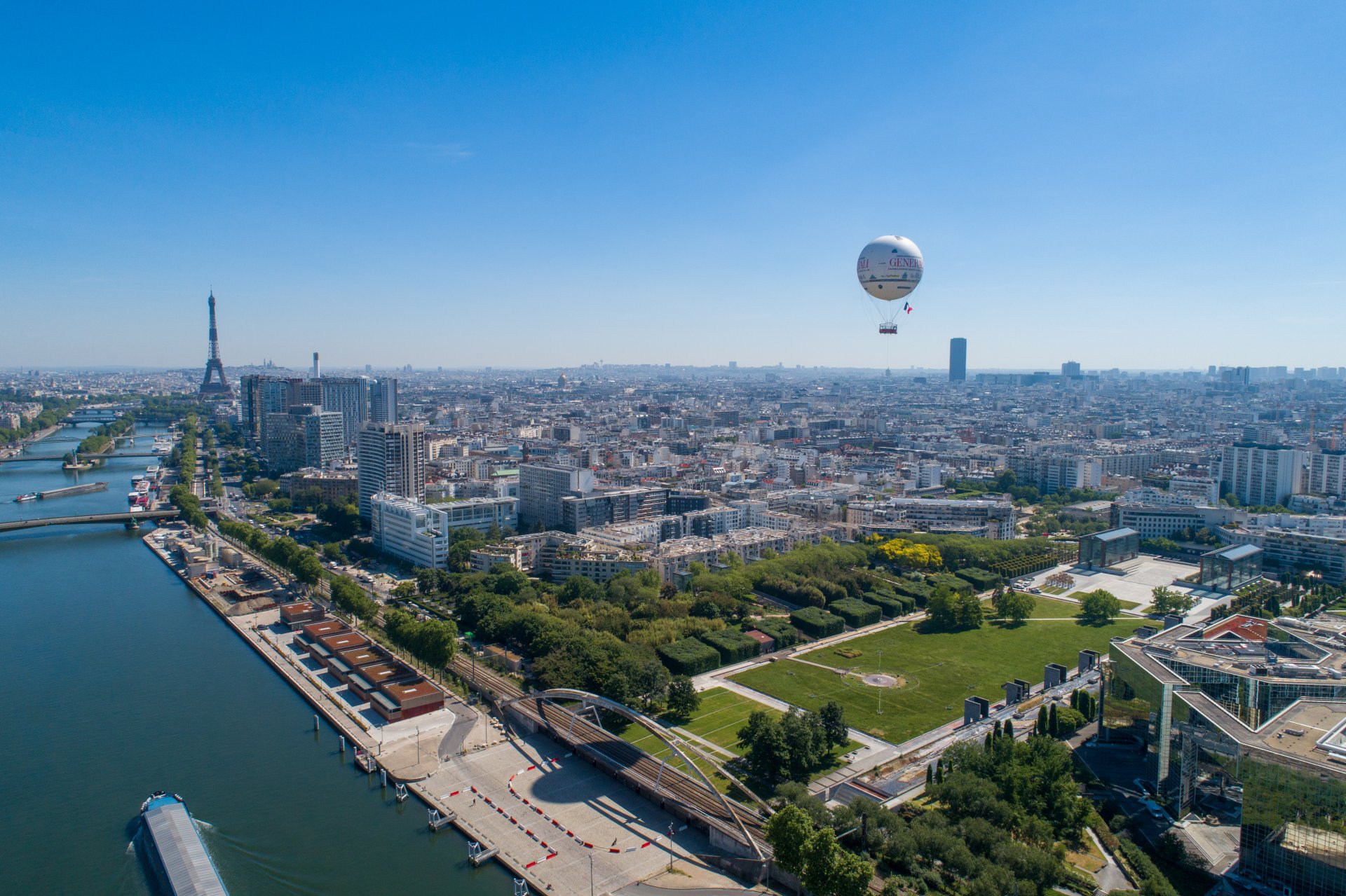 Forkæle adelig Mængde af Le Ballon de Paris Generali : vue sur Paris à 150 mètres d'altitude !